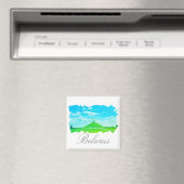Weißrusslandhang stilisierte Magnet (In Situ (Geschirrspüler))