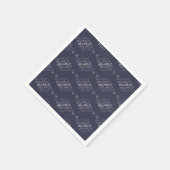 Weißrusslandische Blume Serviette (Ecke)