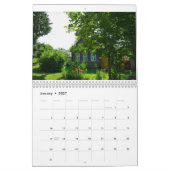 Weißrusslandlandschaft Huts Alte Häuser Kalender (Jan 2027)