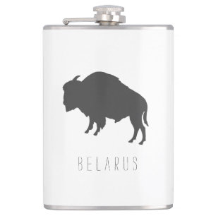 Weißrusslands Bison З б р у е л Б а р у nach с Flachmann