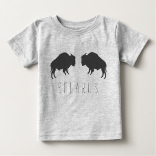 Weißrusslands Bison З у б р Б л е а р усь. Baby T-shirt