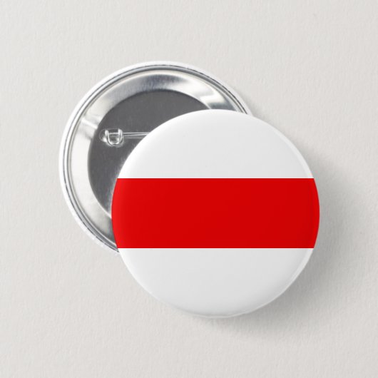 Weißrusslands Protestflaggensymbol Button (Vorne & Hinten)