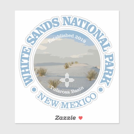 Weißsand (NP2) Aufkleber (Blatt)