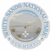 Weißsand (NP2) Aufkleber (Vorderseite)