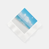 Weißsandpapier Napkins Serviette (Ecke)