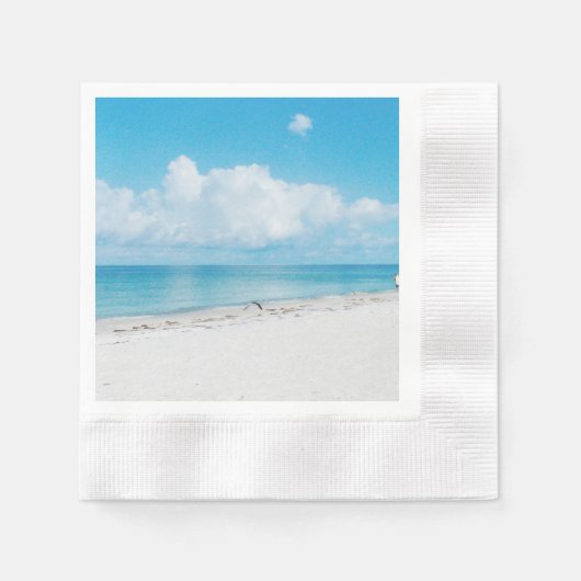 Weißsandpapier Napkins Serviette (Vorderseite)
