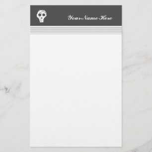 Weißschädel Briefpapier
