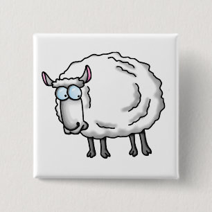 Weißschaf Button