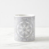 Weißschneeflocke Kaffeetasse (Mittel)