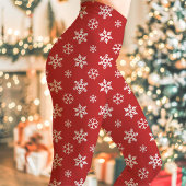 Weißschneeflocken auf Niedlichen Weihnachten Leggings