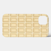 Weißschokolade Bar Textur Case-Mate iPhone Hülle (Rückseite (Horizontal))
