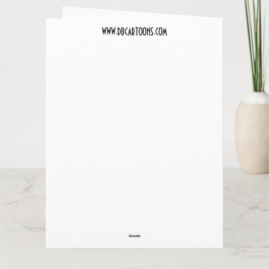 Weißschokolade Karte (Rückseite)