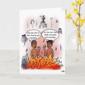 Weißschokoladengedeckte Grußkarte Karte (Gelbe Blume)