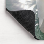 Weißschwan Mousepad (Ecke)