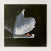 Weißschwan Puzzle (Horizontal)