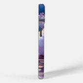 Weißschwan und Cygnet mit Lila Rose Case-Mate iPhone Hülle (Rückseite / Rechts)