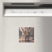 Weißschwanzhirsche am Waterhole Magnet (In Situ (Geschirrspüler))