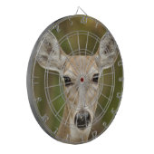 Weißschwanzhirsche Dartscheibe (Vorderseite Links)