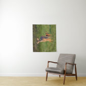 Weißschwanzhirsche | Grassy Habitat Wandteppich (Beispiel)