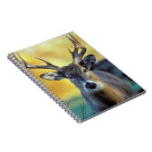 Weißschwanzhirsche | Herbst Notizblock (Rechte Seite)