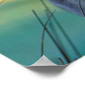 Weißschwanzhirsche | Herbst Poster (Ecke)