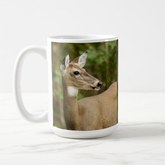 Weißschwanzhirsche Kaffeetasse (Links)