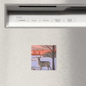 Weißschwanzhirsche Magnet (In Situ (Geschirrspüler))