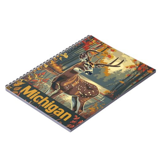 Weißschwanzhirsche Notizblock (Linke Seite)