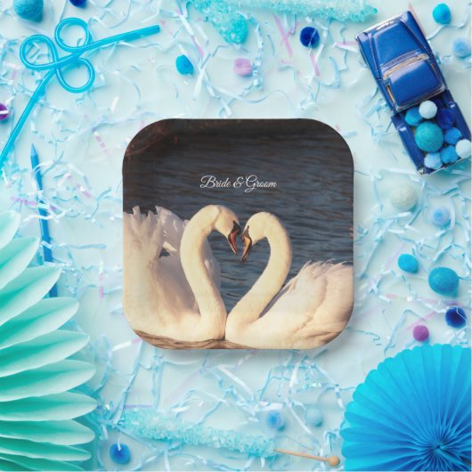 Weißschwanzwopfplatte Pappteller (Party)