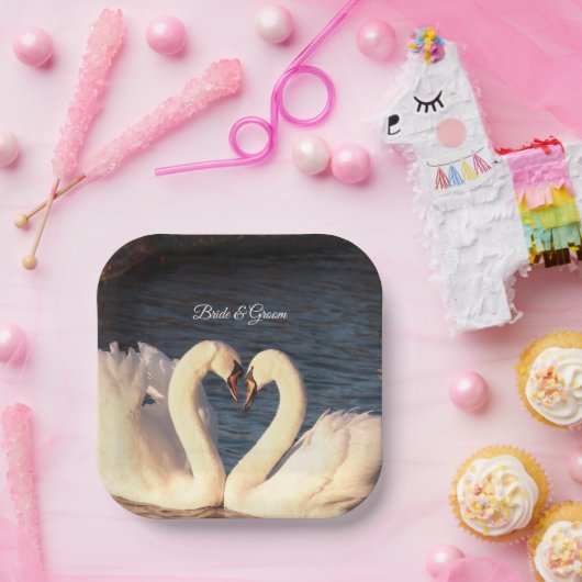 Weißschwanzwopfplatte Pappteller (Party)