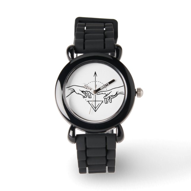 WeißSchwarz Armbanduhr (Vorderseite)