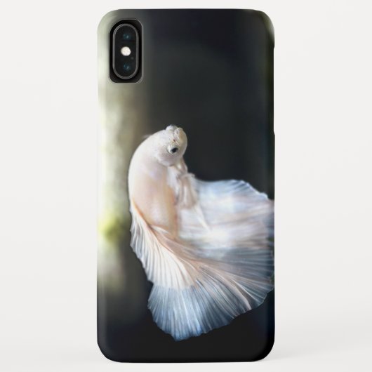 Weißsiamischer Kampffisch Case-Mate iPhone Hülle (Rückseite)