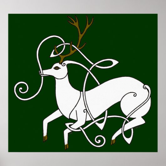 Weißstanzdruck Poster (Vorne)