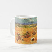 Weißstapel mit Sensenmann von Vincent van Gogh Kaffeetasse (Vorderseite Links)