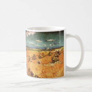 Weißstapel mit Sensenmann von Vincent van Gogh Kaffeetasse