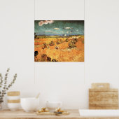 Weißstapel mit Sensenmann von Vincent van Gogh Poster (Küche)
