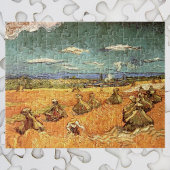 Weißstapel mit Sensenmann von Vincent van Gogh Puzzle
