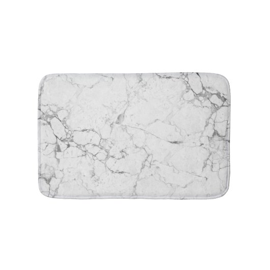 Weißsteinstruktur Badematte (Vorderseite)
