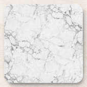 Weißsteinstruktur Getränkeuntersetzer (Vorderseite)