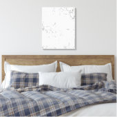 Weißsteinstruktur Leinwanddruck (Insitu (Schlafzimmer))