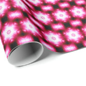 Weißsternpapier mit sechs Punkten Geschenkpapier (Rolleneckpunkt)
