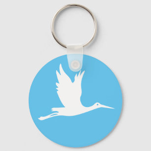 Weißstorch Schlüsselanhänger