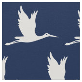 Weißstorch Stoff (Nahaufnahme)