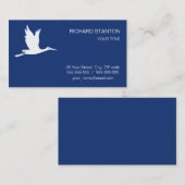 Weißstorch Visitenkarte (Vorne/Hinten)