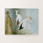 Weißstorch, Vogelbilder Puzzle (Horizontal)