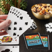Weißt du Arnold? Besuchen Sie ArnoldCA Spielkarten (In Situ)