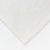 Weißtaube Fleecedecke (Ecke)