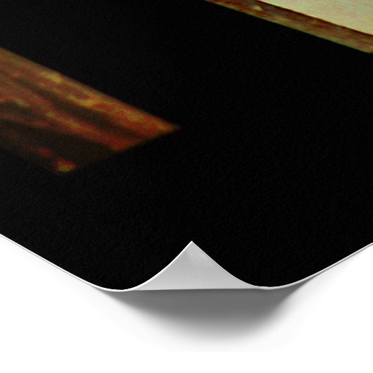 Weißtaube Poster (Ecke)