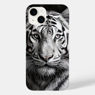 Weißtiger-Holzkohle Case-Mate iPhone 14 Hülle