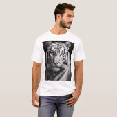 Weißtiger-Holzkohle T-Shirt (Vorne ganz)